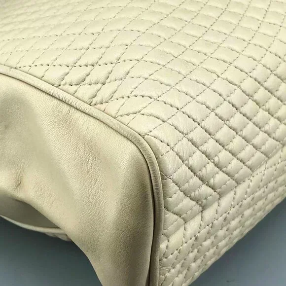 Bally Beige Quilted Handbag - Picture 8 of 12